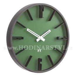 Designové nástěnné hodiny Future Time FT6010GR Numbers 30cm