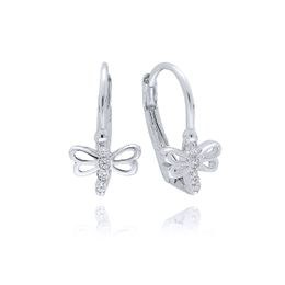 MOISS náušnice z bílého zlata VÁŽKA