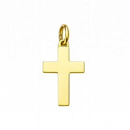 Zlatý 585/1000 přívěsek křížek 30230