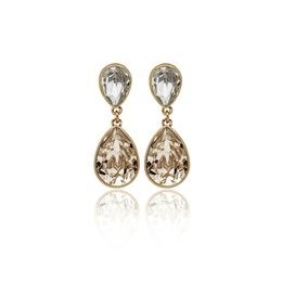 Stříbrné zlacené náušnice Victoria Cruz A2093-02DT