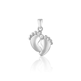 Přívěsek JVD SVLP0884XH2BI00 stříbrný