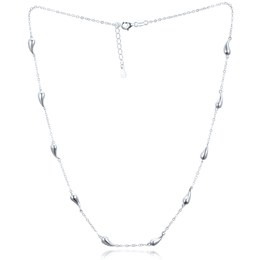 Náhrdelník JVD SVLN0517XK4BI45 stříbrný