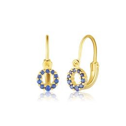 Náušnice JVD SVLE3173XF6GM00 stříbrné