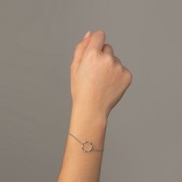 Stříbrný 925/1000 náramek panzer S1011