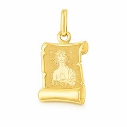 Zlatý přívěsek FE-22661 znamení zvěrokruhu PANNA