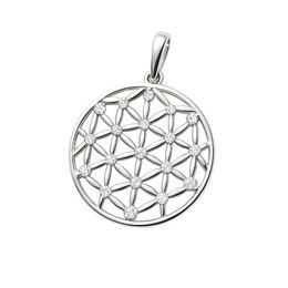 Zlatý 585/1000 přívěsek z bílého zlata 30064