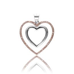 MOISS stříbrný přívěsek SRDCE