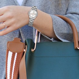 Ocelové pánské hodinky LAVVU LWM0144 BERGEN Blue/Top Grain Leather