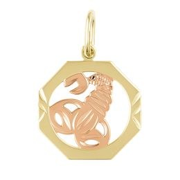 Zlatý přívěsek zvěrokruh Štír