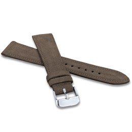 LAVVU Světle hnědý prošitý řemínek SUEDE z luxusní kůže Top Grain - 20