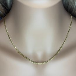 Zlatý řetěz silný anker 60 cm - váha 85,77 gramů