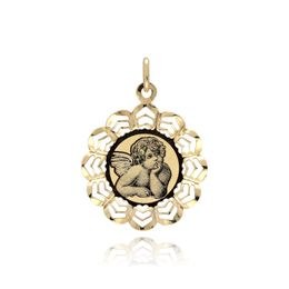 MOISS přívěsek ze žlutého zlata ANDĚL