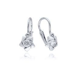 MOISS dětské náušnice z bílého zlata