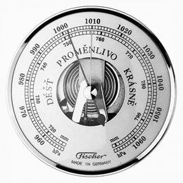 Barometr 0291B - špičkový komponent na zabudování s průhledem do mechanismu