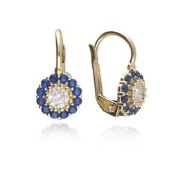 MOISS náušnice ze žlutého zlata