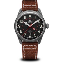Hodinky PRIM Pilot Dual Time W91P.13250.D
