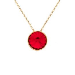 Stříbrný zlacený řetízek s přívěskem Victoria Cruz A2809-23DG