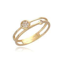 MOISS prsten ze žlutého zlata