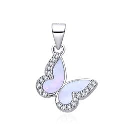 MOISS stříbrný přívěsek MOTÝL
