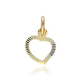 MOISS přívěsek ze žlutého zlata SRDCE