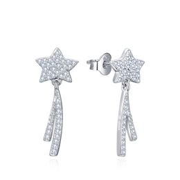 MOISS stříbrné náušnice KOMETA
