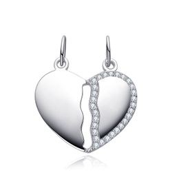 MOISS stříbrný přívěsek SRDCE