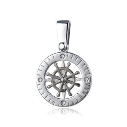 MOISS stříbrný přívěsek KOMPAS