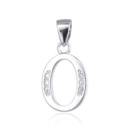 MOISS stříbrný přívěsek PÍSMENO O