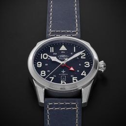 Hodinky PRIM Pilot Dual Time W91P.13250.A