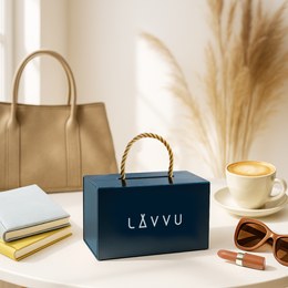 LAVVU Rose gold dámské titanové hodinky EINA LWL5052