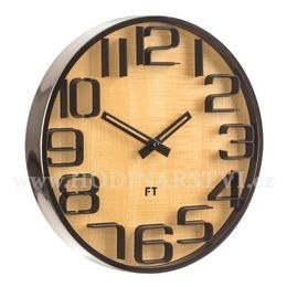 Designové nástěnné hodiny Future Time FT7010TT Numbers 30cm
