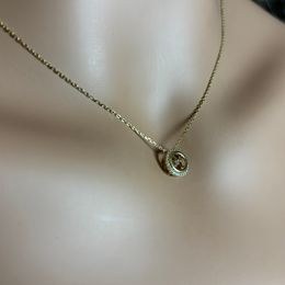 MINET Elegantní zlatý náhrdelník spojené kroužky Au 585/1000 1,70g