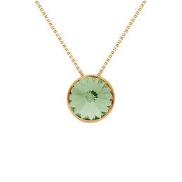 Stříbrný zlacený řetízek s přívěskem Victoria Cruz A2809-14DG