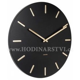 Hodiny Karlsson 5716BK 45cm