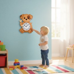 TFA 60.3550.04 - Nástěnné hodiny řízené DCF signálem - mátové