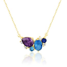 Náhrdelník JVD SVLN0529SH2GF45 stříbrný