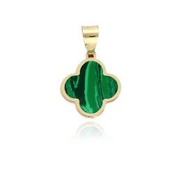 MOISS přívěsek ze žlutého zlata ČTYŘLÍSTEK