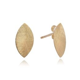 MOISS náušnice ze žlutého zlata
