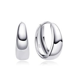 MOISS stříbrné náušnice KRUHY