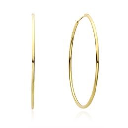 MOISS stříbrné náušnice GOLD