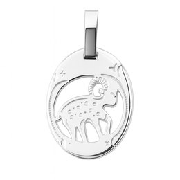 Stříbrný přívěs zvěrokruh Beran oválek
