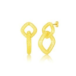 Náušnice JVD SVLE0937S75GO00 stříbrné