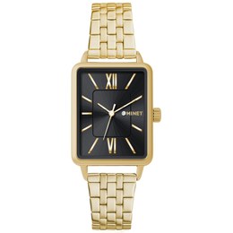 MINET Zlato-černé dámské hodinky SIENA MWL5423