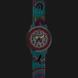 Květované bílé dívčí hodinky CLOCKODILE FLOWERS CWG5025