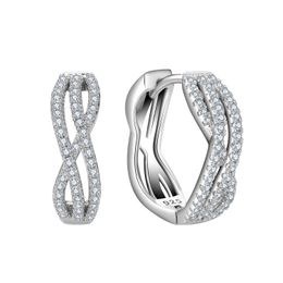 MOISS stříbrné náušnice