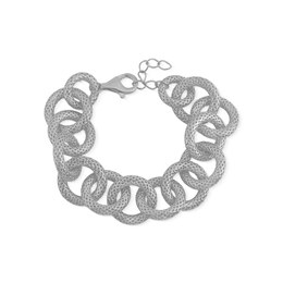 Náramek JVD SVLB0939S750018 stříbrný