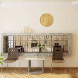 Flexistyle z228 - nástěnné hodiny z přírodního dubu s průměrem 30 cm