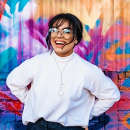 MINET Stříbrný náhrdelník Stars zvěrokruh PANNA Czech Crystal