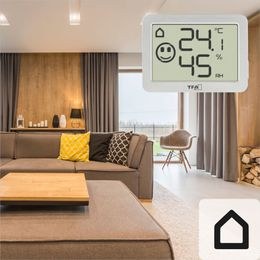 Nástěnný pokojový teploměr TFA 12.1032.09 - bílý