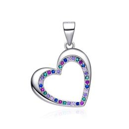 MOISS stříbrný přívěsek SRDCE